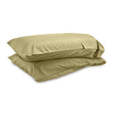 Duvalay Pillowcase for Standard 73.5 x 51cm Pillow - Cappuccino - PILLOW CASE.STANDARD.CAP